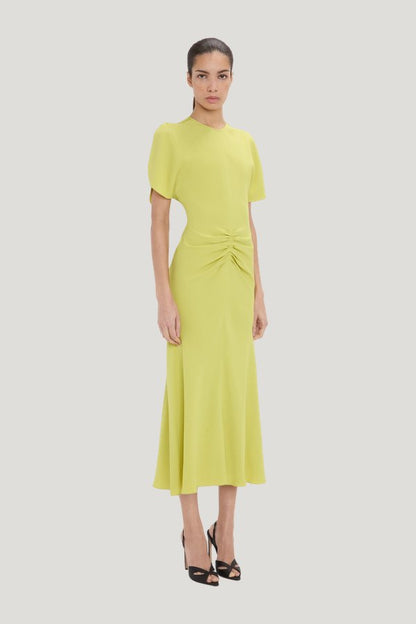 Bela Midi Dress — model side
