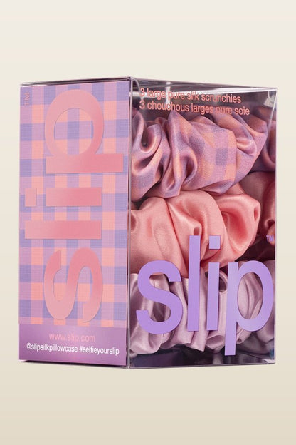 Belleflower Large Scrunchies — model back