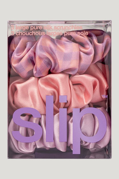 Belleflower Large Scrunchies — model side