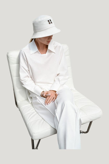 Bucket hat — model front