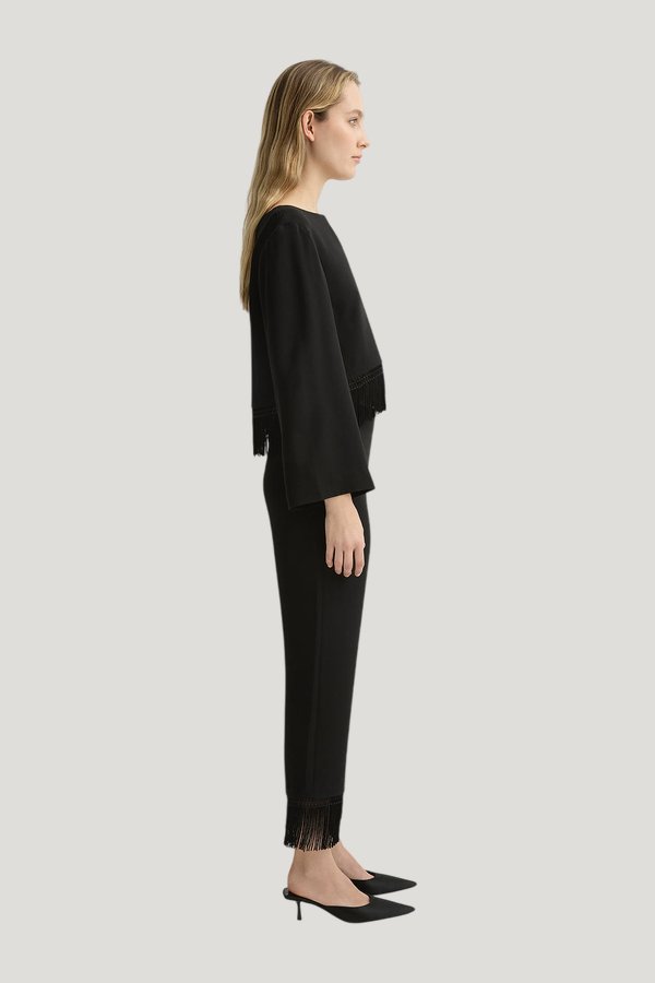 Bianca Blouse — model side