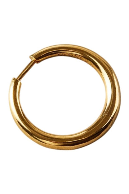 Polished Big Hoop Gold — packshot