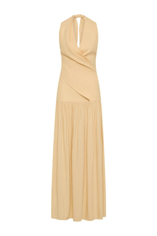 Blanca Maxi Dress Daffodil — packshot