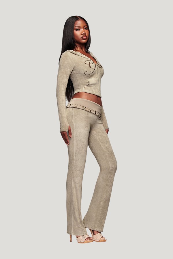 Blare Studded Terry Hoodie — carry 3