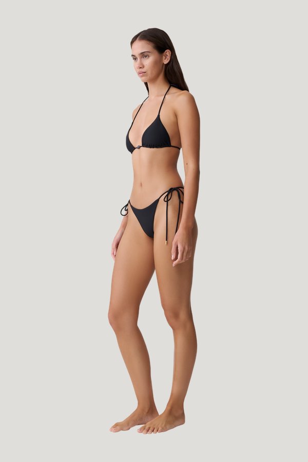 Blossom Side Tie Bikini Bottom — model side