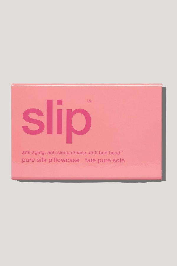 Blush Queen Zippered Pillowcase — model side