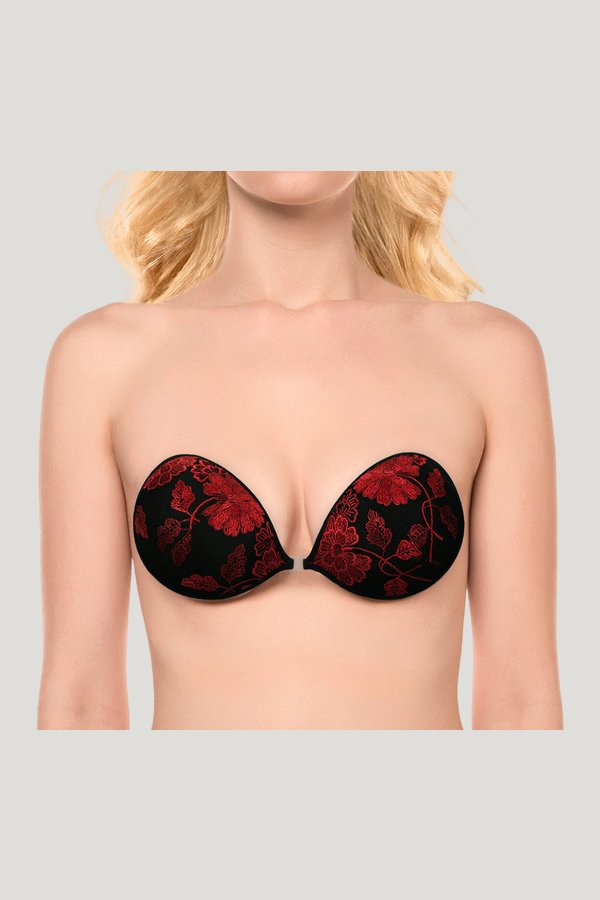 Bold Florals — model front