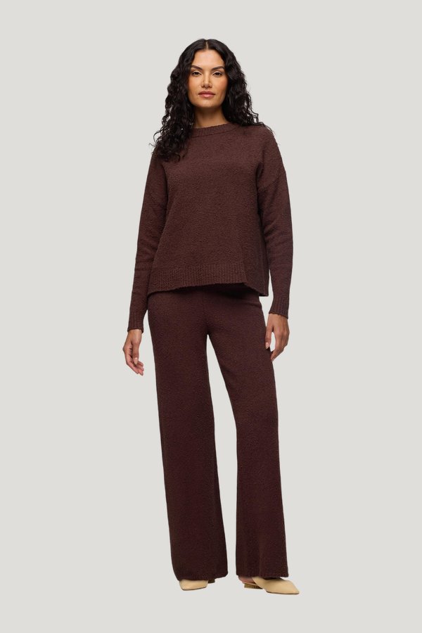 Boucle Crewneck Sweater — carry 2