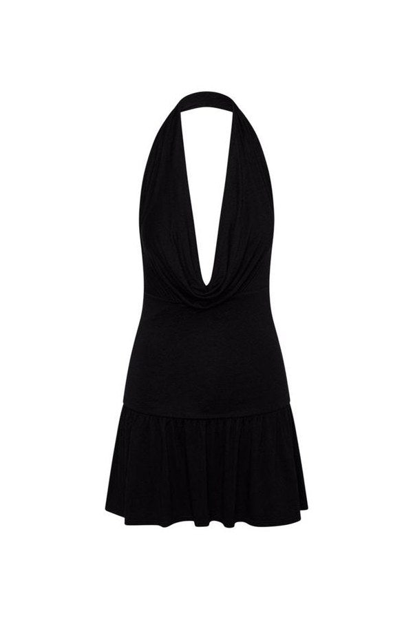 Bowery Cowl Neck Mini Dress — packshot