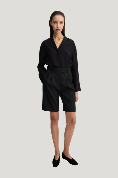Bruna Tailored Shorts — carry 2