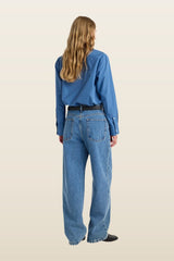 Bruun - Signature baggy denim | heritage — model back