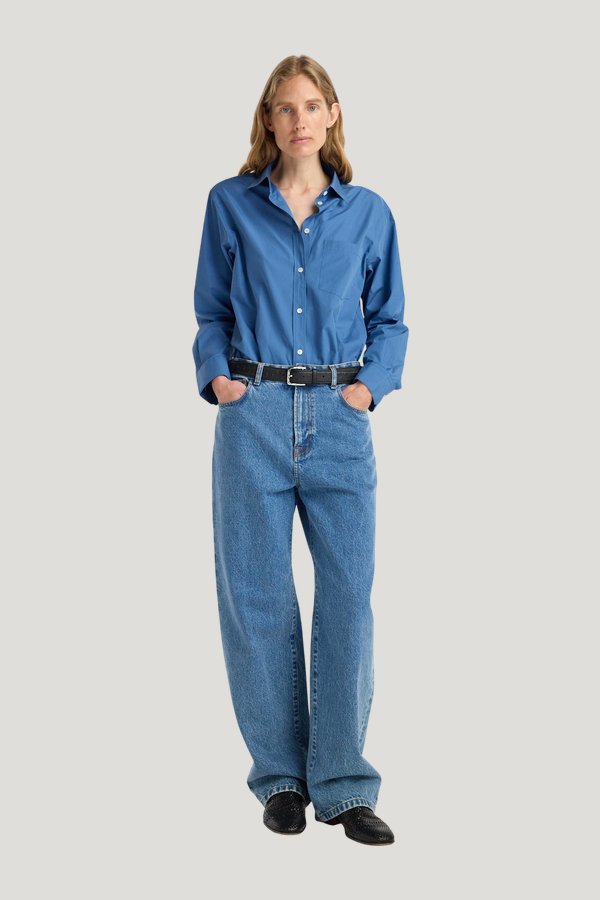 Bruun - Signature baggy denim | heritage — model front
