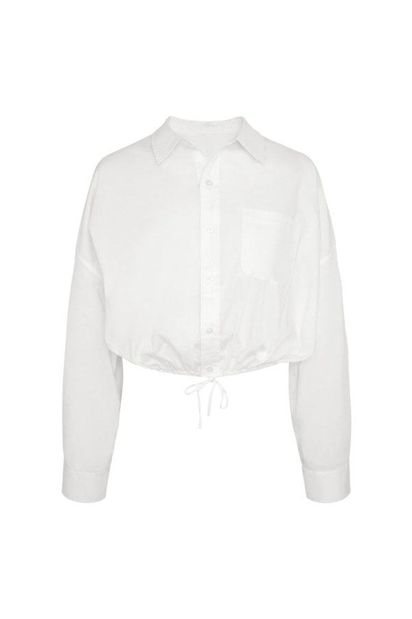 Bubble Button Up Poplin Shirt — packshot
