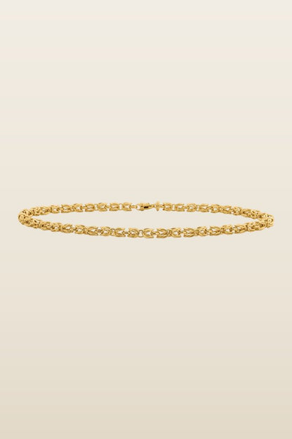 Byzantine belt gold — model back