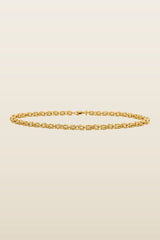 Byzantine belt gold — model back