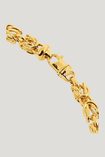 Byzantine belt gold — model side
