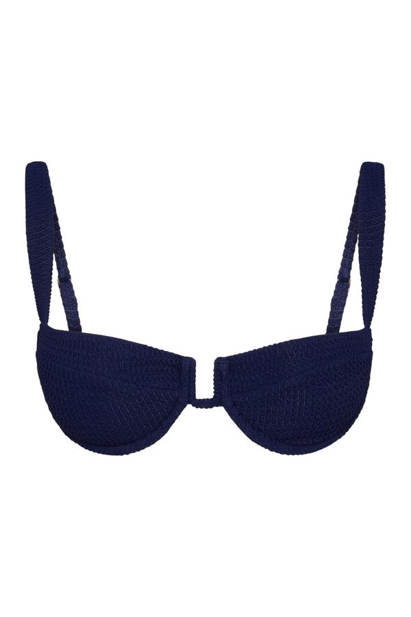 Cala Roja Top - Midnight Crinkle — packshot