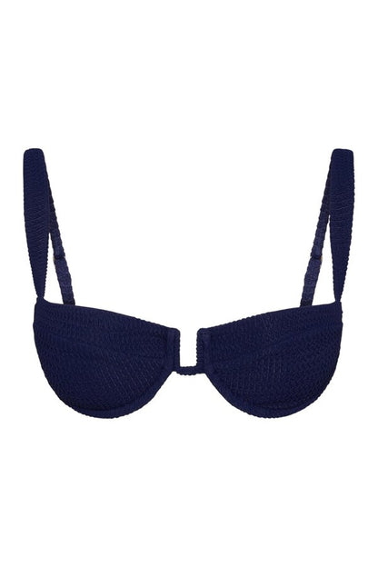 Cala Roja Top - Midnight Crinkle — packshot