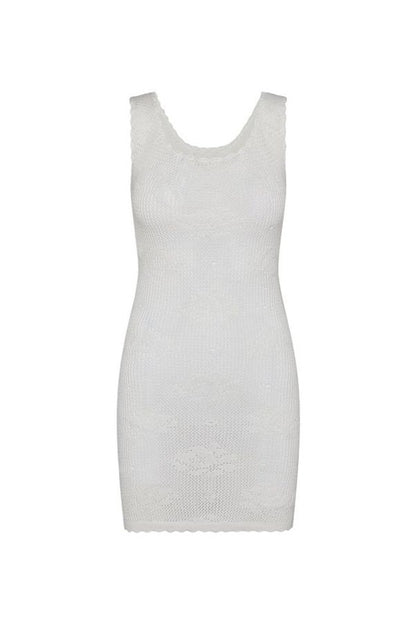 Cameron Crochet Mini Dress — packshot