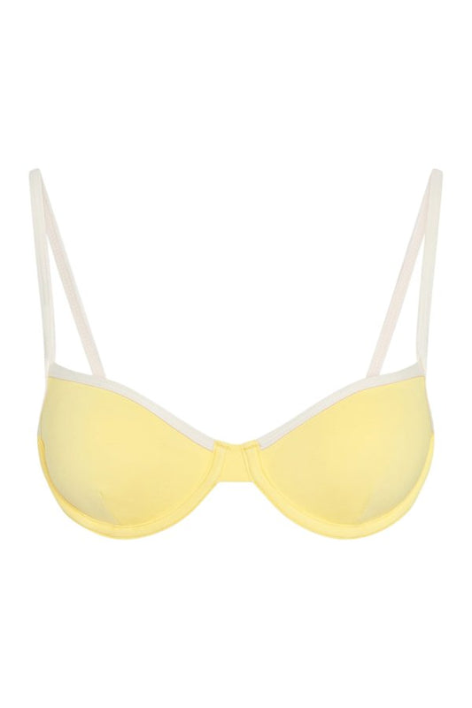Capri Color Block Top - Meyer/Ivory — packshot