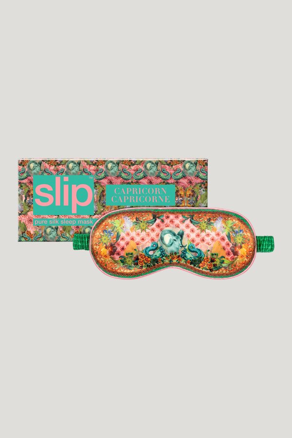 Capricorn Sleep Mask — model front