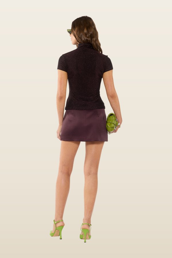 Carla Mini Skirt — model back