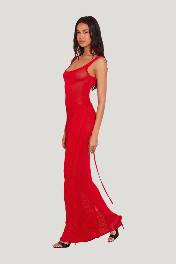 Caspian Dress — model side