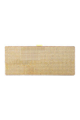 Cassie In Gold Crystal And Beige Suede — packshot