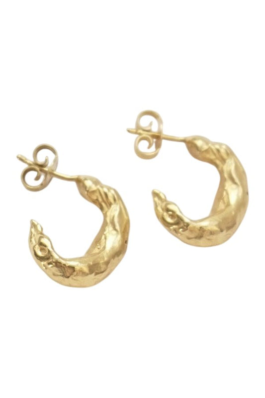 Cau Earrings Gold — packshot