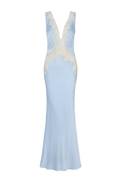 Celestia Maxi Dress in Ciel — packshot