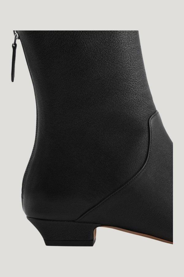 Celina Ankle Boot Black Leather — extra