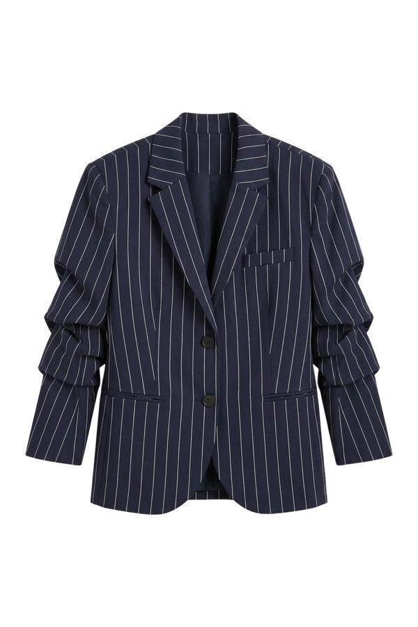 Cinched Sleeve Boxy Blazer — packshot