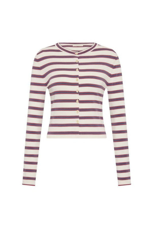 Cinta Cardigan Vintage Breton Stripe Micro — packshot