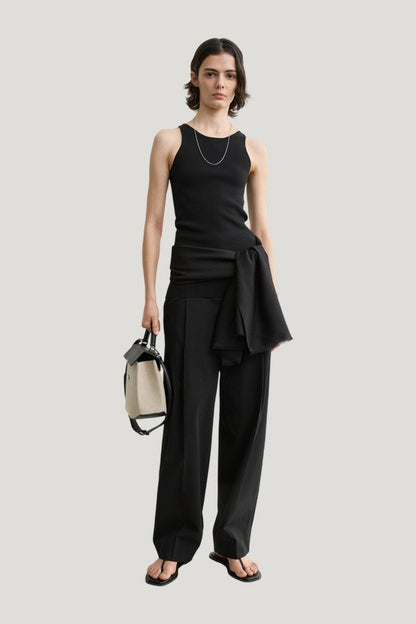 Classic compact knit tank — carry 3