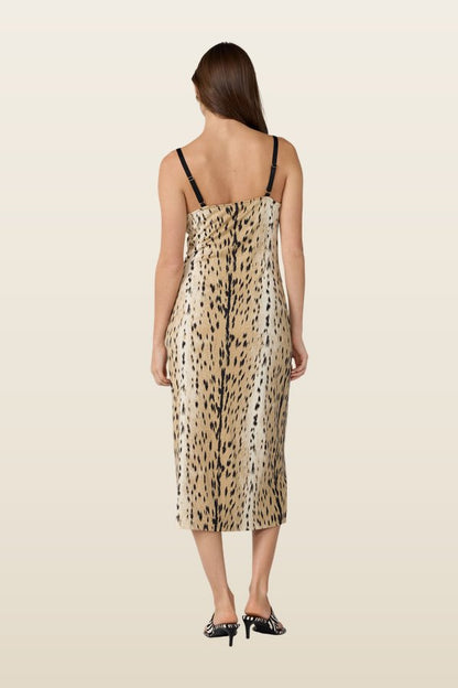 Claudia Slip Dress — model back