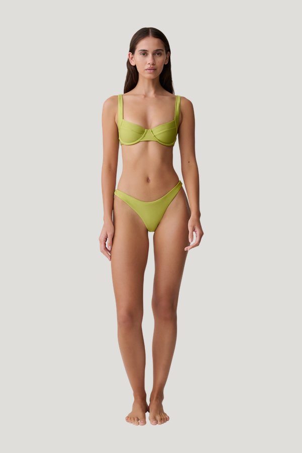 Clover Brazilian Bikini Bottom — model front