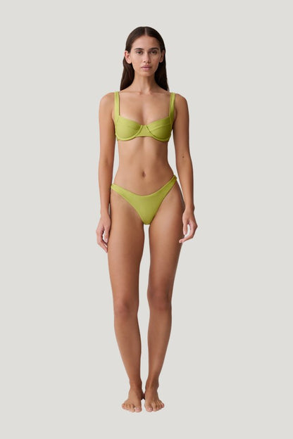 Clover Brazilian Bikini Bottom — model front
