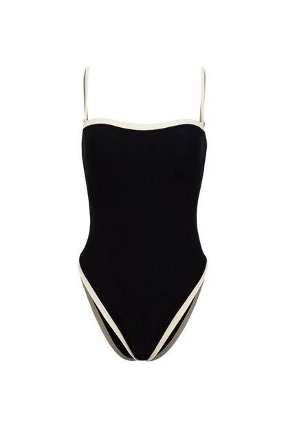 Colorblock One Piece (Faux Suede — packshot