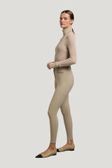 Contour Trouser (Stone) — model side