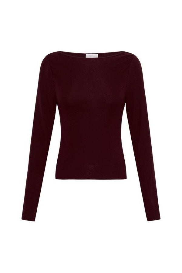 Coraline Long Sleeve Sheer Top — packshot