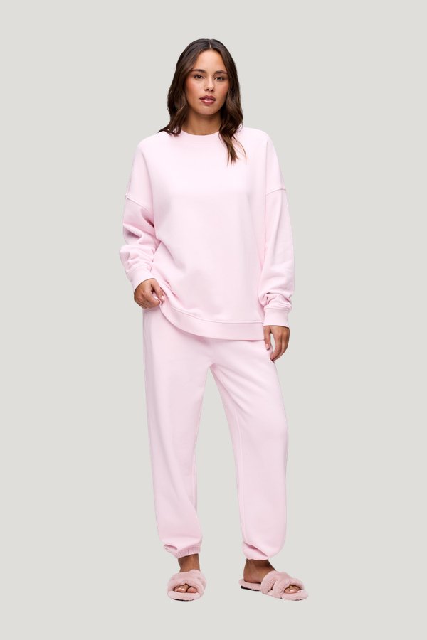 Core Fleece Crewneck Sweatshirt | Ballet — carry 2