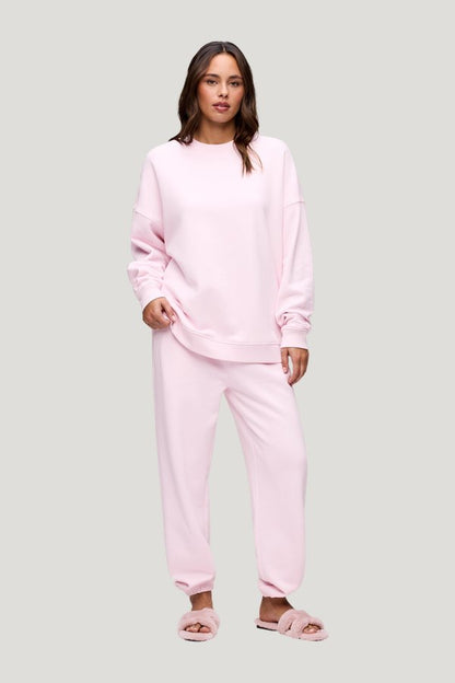 Core Fleece Crewneck Sweatshirt | Ballet — carry 2