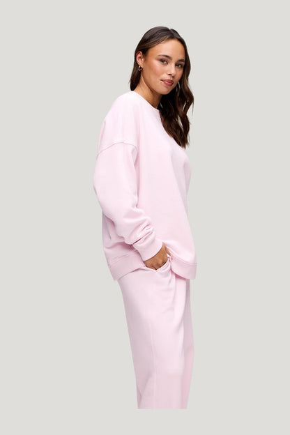 Core Fleece Crewneck Sweatshirt | Ballet — carry 3