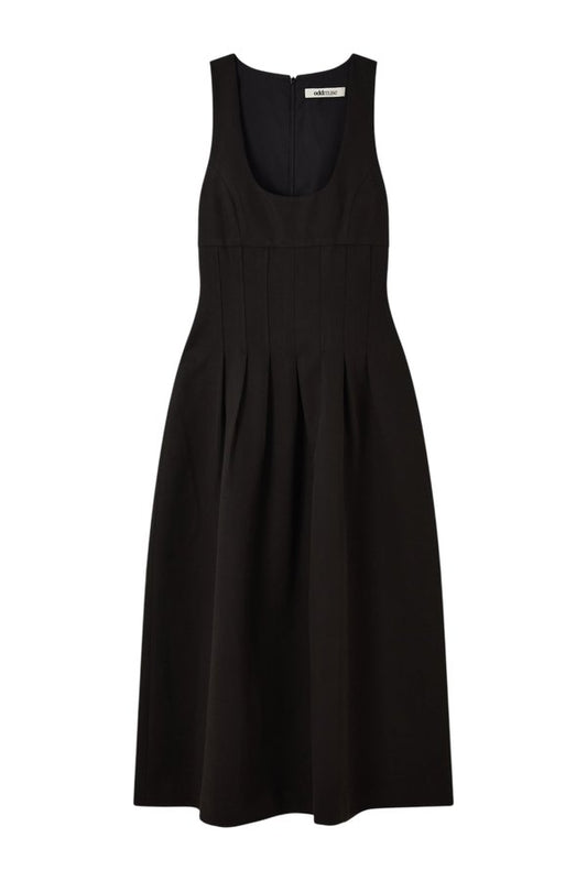 Cotton Mix Cinched Midi Dress — packshot