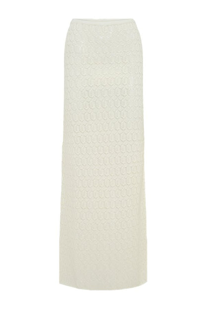 Courtney Crochet Knit Maxi Skirt — packshot
