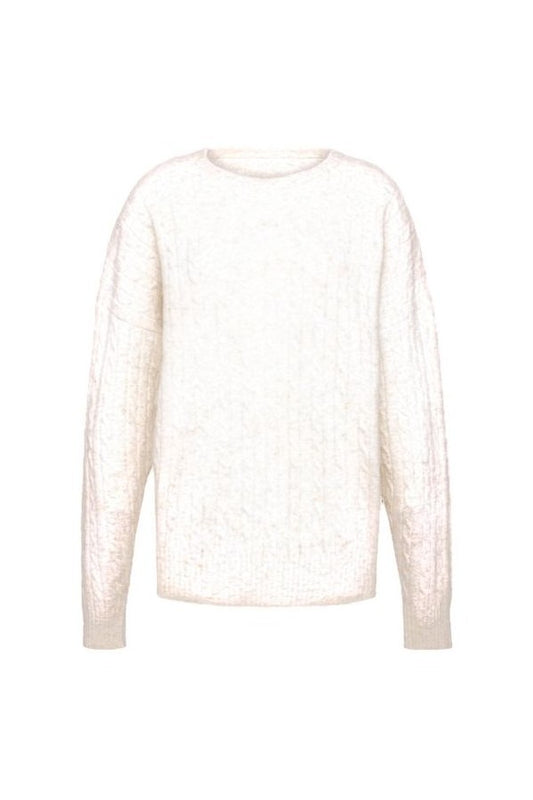 Cozy Knit Cable Crewneck Sweater — packshot