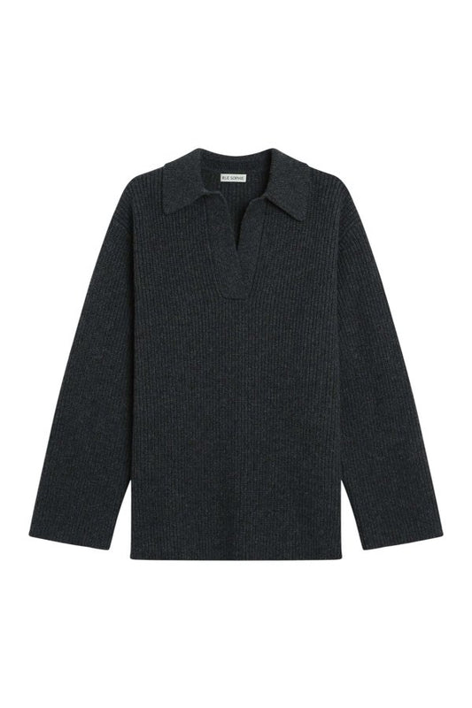 Crémieux Boxy Polo Sweater — packshot
