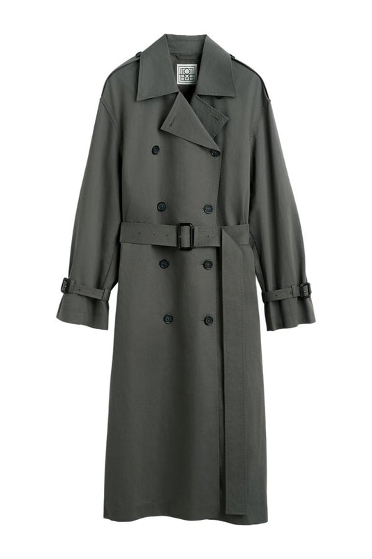 Crisp summer trench — packshot