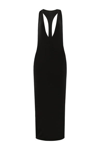 Cutout dress in Onyx — packshot