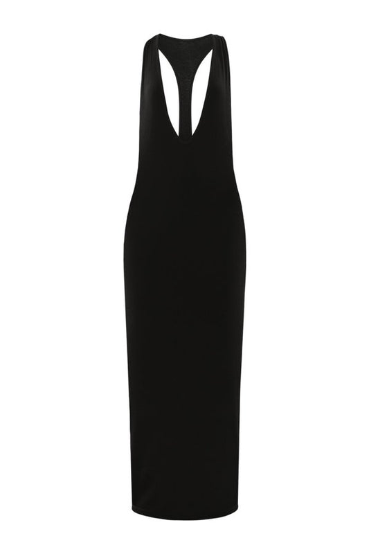 Cutout dress in Onyx — packshot